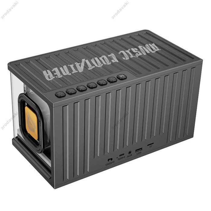 Портативна колонка Bluetooth HOCO BS62 Flash cold energy desktop speaker 40W Black