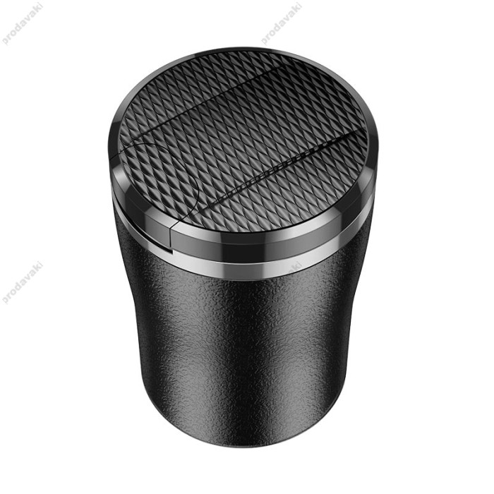 Автомобільна попільничка Hoco ZP9 Solar Car ashtray Black