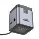 Бездротовий зарядний пристрій Type-C HUB (хаб) Hoco HB49 Effortless 9-in-1 wireless fast charging desktop station Gray