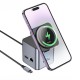 Бездротовий зарядний пристрій Type-C HUB (хаб) Hoco HB49 Effortless 9-in-1 wireless fast charging desktop station Gray