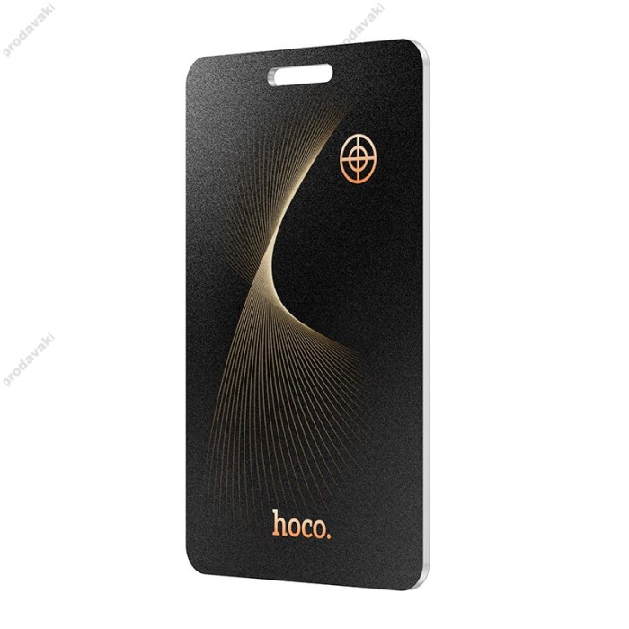 Пошуковий трекер HOCO E92 Saviour smart positioning anti-lost device Apple Find Me IP68 IOS Black