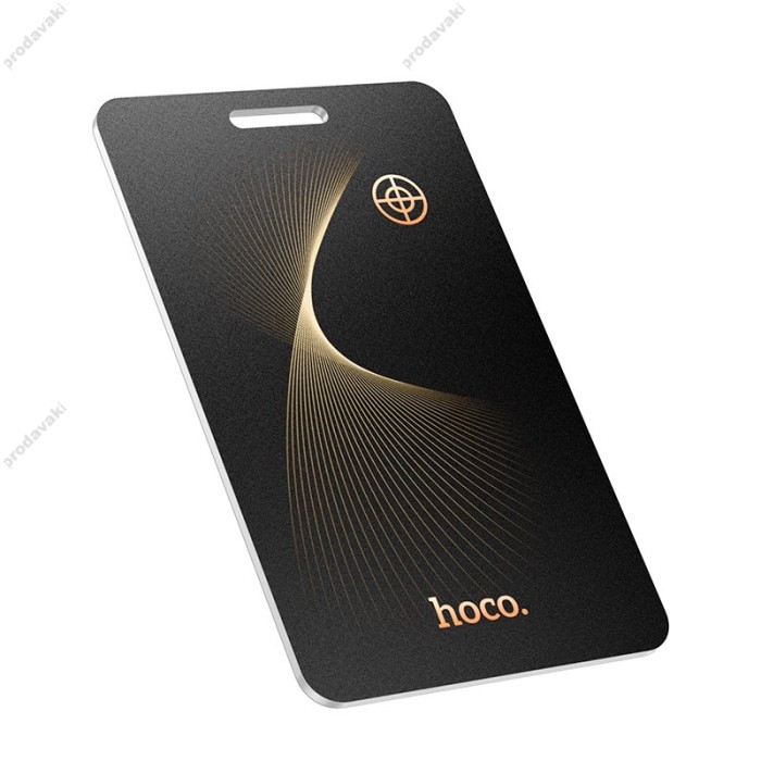 Пошуковий трекер HOCO E92 Saviour smart positioning anti-lost device Apple Find Me IP68 IOS Black