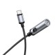 Запальничка Hoco UA30 Type-C mini cigarette lighter Black