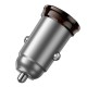 Автомобільний зарядний пристрій Hoco NZ16B Rigorous port 3A 45W Metal-grey