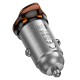 Автомобільний зарядний пристрій Hoco NZ16B Rigorous port 3A 45W Metal-grey