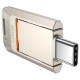 Флеш накопичувач USB-A / C HOCO UD17 Smart USB3.0 / Type-C (128GB) Gray