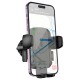 Автомобільний тримач Hoco H64 Gamble one-button Car holder (air outlet) 4.5-7" Black