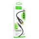 Кабель аудіоадаптер Hoco UPA25 Transparent Discovery Edition Digital audio conversion cable AUX - iP Lightning 1M Black
