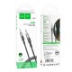 AUX-кабель Аудіоадаптер HOCO UPA23 AUX audio cable 1m Metal Grey