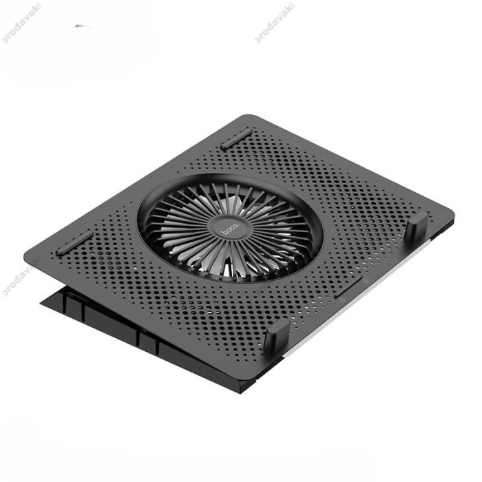 Підставка для ноутбука та MacBook Hoco DH11 c RGB освітленням Black