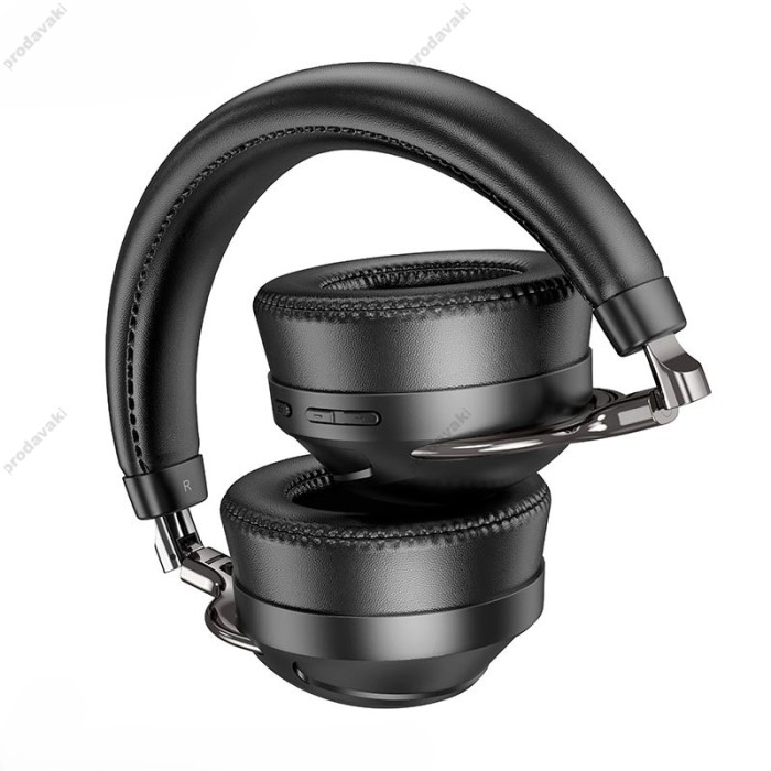 Бездротові Bluetooth навушники Hoco ESD17 Profit sound headset BT 5.3 Black