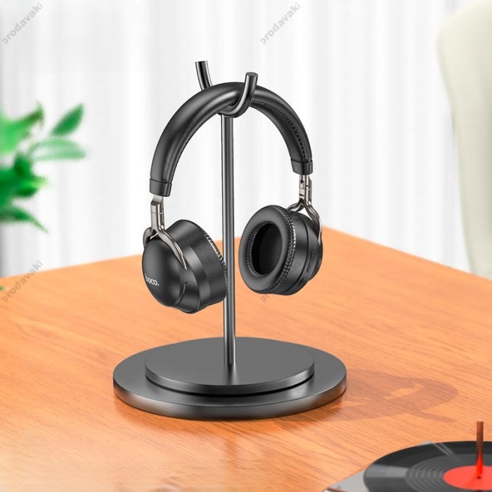 Бездротові Bluetooth навушники Hoco ESD17 Profit sound headset BT 5.3 Black