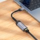 Мережевий адаптер Hoco UA26 Ethernet USB to RJ45 1000 Mbps 0.125m Black