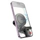 Автомобільний тримач Hoco H57 Show ring magnetic Car holder (display) 4.5-7" Black
