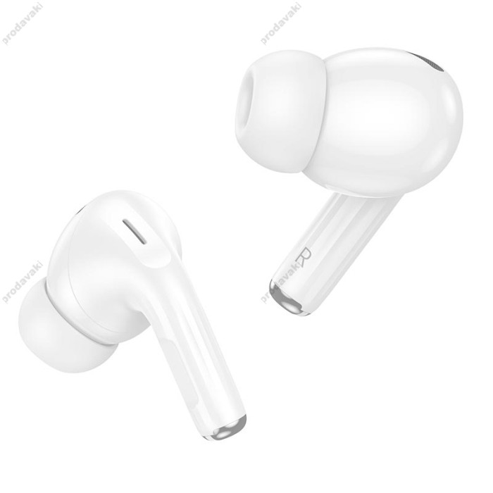 Бездротові Bluetooth навушники HOCO EW56 Generoso true wireless headset BT 5.3 White