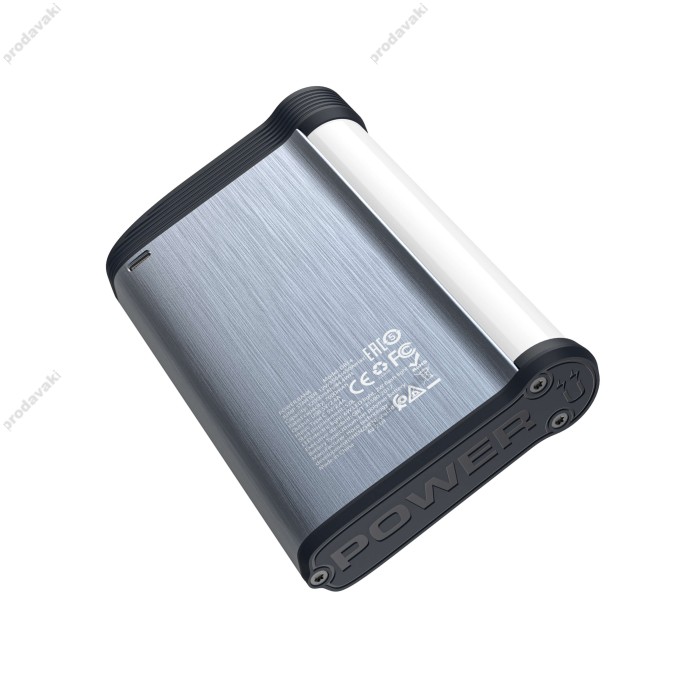 Пусковий зарядний пристрій бустер Hoco DB14 car lighting Emergency Start Power Supply піковий 450A 12000 mAh Grey