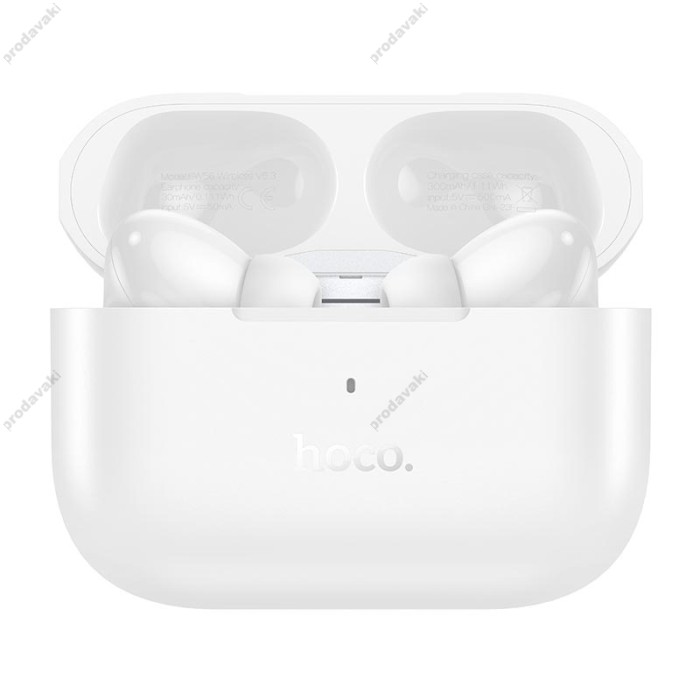 Бездротові Bluetooth навушники HOCO EW56 Generoso true wireless headset BT 5.3 White