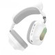 Бездротові Bluetooth навушники HOCO ESD13 Skill cat ear headphones BT 5.3 White