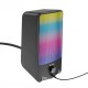 Комп'ютерна колонка Hoco DS14 RGB Rhythmic Spectrum desktop speaker AUX Mic 10W Black