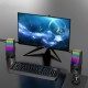 Комп'ютерна колонка Hoco DS14 RGB Rhythmic Spectrum desktop speaker AUX Mic 10W Black