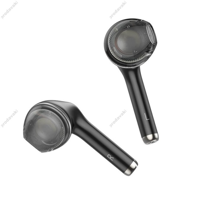Бездротові Bluetooth навушники HOCO EW15 Clear Explore Edition true wireless headset BT 5.1 Black