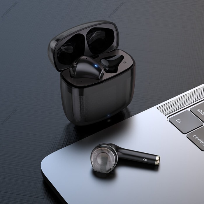 Бездротові Bluetooth навушники HOCO EW15 Clear Explore Edition true wireless headset BT 5.1 Black