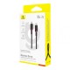 Кабель Baseus Dura Series Type-C to Type-C 100W 5A 2m Black-Red P10377803U01-02