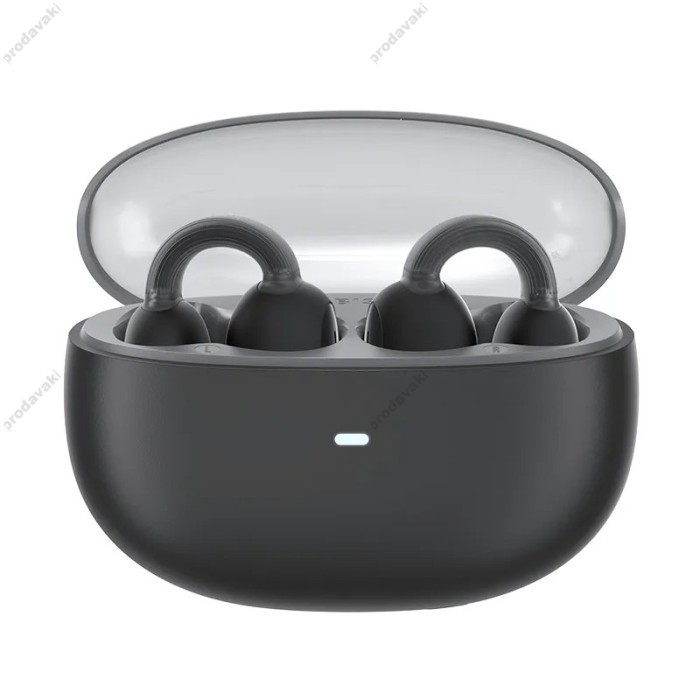 Бездротові Bluetooth навушники Baseus AirGo 1 Ring Open-Ear TWS Earbuds BT 5.3 Black A00069201113-00