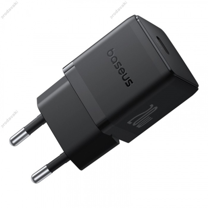 Мережевий зарядний пристрій Baseus Palm Fast Charger 20W Black P10111602113-00