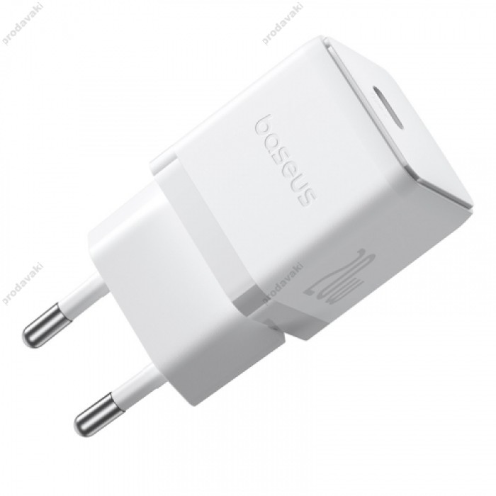 Мережевий зарядний пристрій Baseus Palm Fast Charger 20W White P10111602213-00