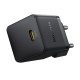 Мережевий зарядний пристрій Baseus Palm Fast Charger 20W Black P10111602113-00