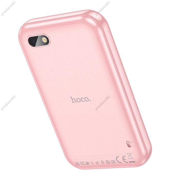 Мобільний телефон Дитячий HOCO Y102 2.8-inch children phone GSM Call 2G 4GB Dual Camera Pink