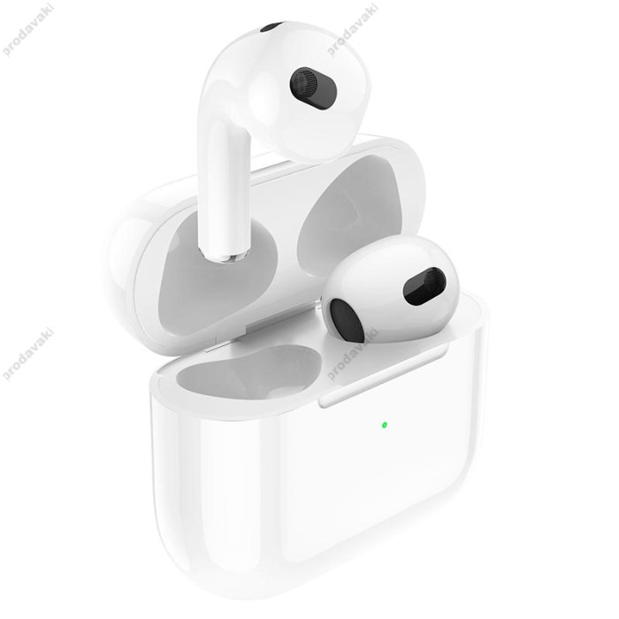 Бездротові Bluetooth навушники Hoco EW76 True wireless stereo headset BT 5.4 White