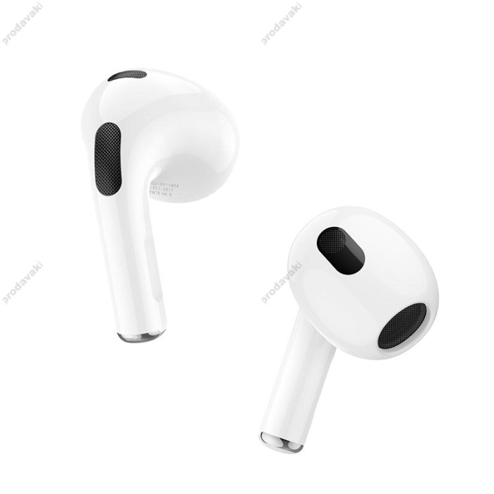 Бездротові Bluetooth навушники Hoco EW76 True wireless stereo headset BT 5.4 White