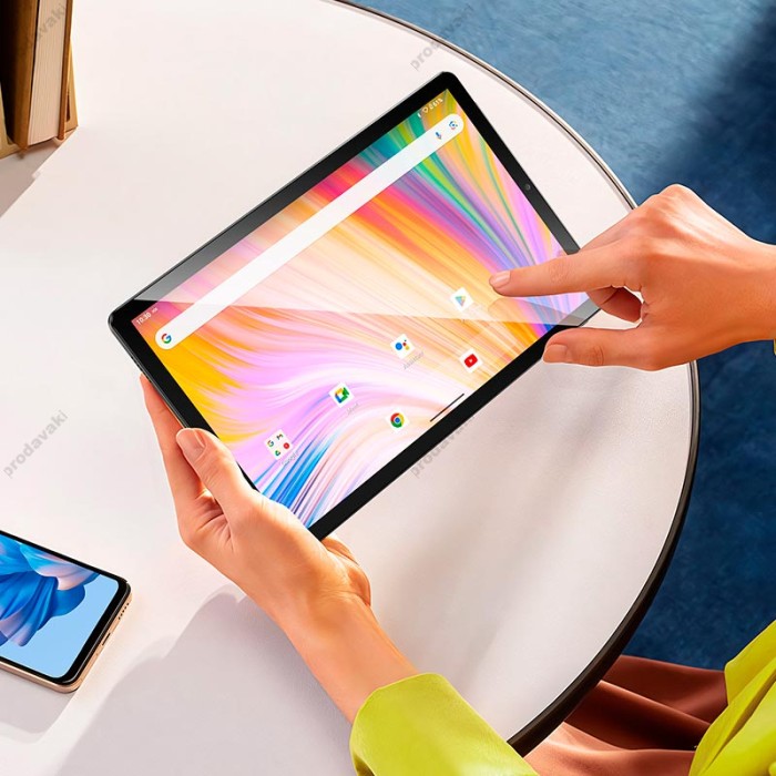 Планшет HOCO HI11 Tablet PC 10.1" HD Android 14 2.4G / 5G WiFi 2.0 / 5.0MP 4 RAM / 64 ROM Grey