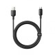 Кабель Baseus Silky Series USB to Type-C 100W 5A 2m Black P10377703113-01