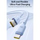 Кабель Baseus Silky Series USB to Type-C 100W 5A 2m White P10377703213-01