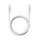 Кабель Baseus Silky Series Type-C to Type-C 100W 5A 1m White P10377704213-00