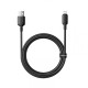 USB кабель Baseus Silky Series USB to Lightning 2.4A 2m Black P10377702113-01
