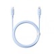 PD кабель Baseus Silky Series Type-C to Lightning 20W 1m Blue P10377700313-00