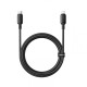 PD кабель Baseus Silky Series Type-C to Lightning 20W 2m Black P10377700113-01