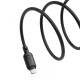 PD кабель Baseus Silky Series Type-C to Lightning 20W 2m Black P10377700113-01
