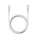 PD кабель Baseus Silky Series Type-C to Lightning 20W 2m White P10377700213-01