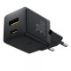 Мережевий зарядний пристрій Baseus Palm Type-C+USB 30W Black P1011160A113-00