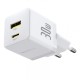 Мережевий зарядний пристрій Baseus Palm Type-C+USB 30W White P1011160A213-00
