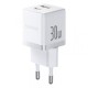 Мережевий зарядний пристрій Baseus Palm Type-C+USB 30W White P1011160A213-00