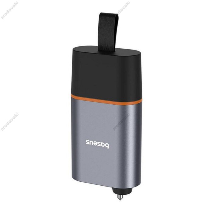 Автомобільний молоток - ніж для ремнів безпеки Baseus SharpTool Series Emergency Hammer Pro Black C10934401111-00
