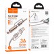 Кабель PD Hoco U138 All-in-one charging data cable USB / Type-C to Type-C / cigarette lighter U138 1.2m PD60W 3A Grey