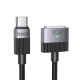 PD Кабель HOCO U141 Magnetic charging Cable Type-C to Mag3 1.8m 140W Black