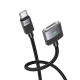 PD Кабель HOCO U141 Magnetic charging Cable Type-C to Mag3 1.8m 140W Black